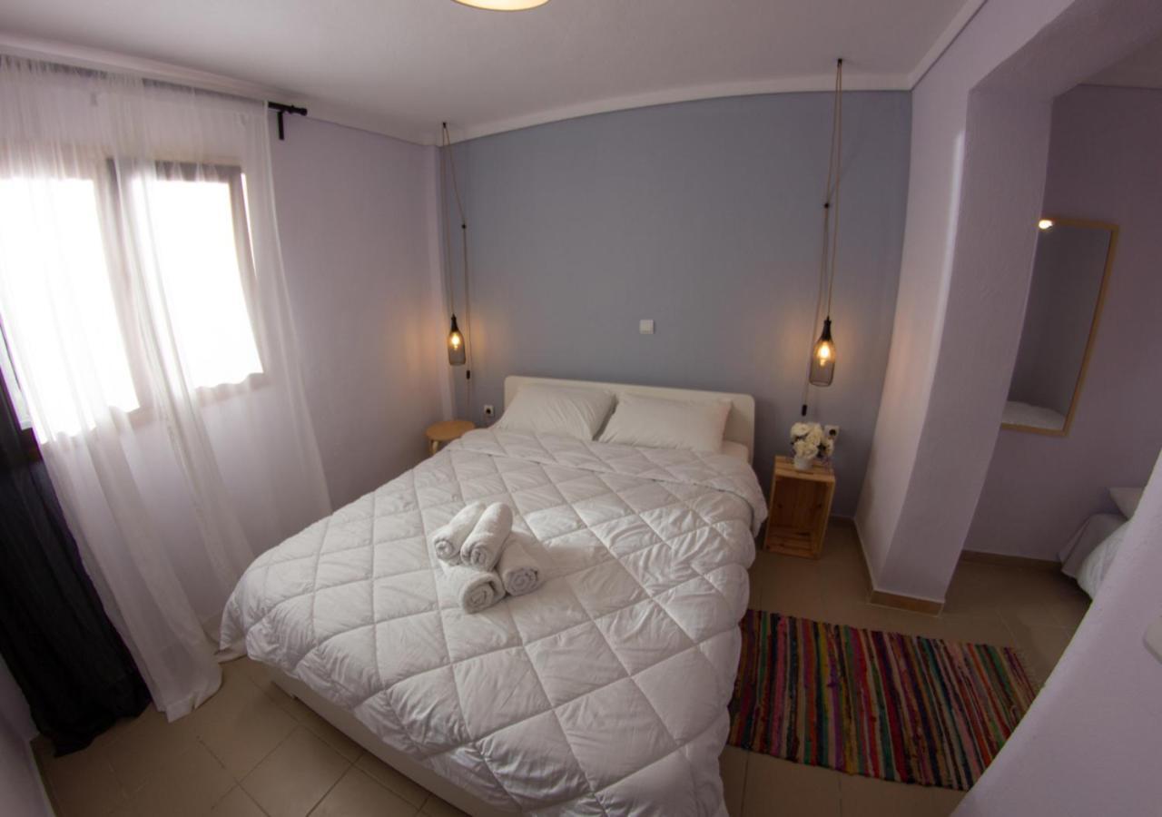 Beachfront Stylish Maisonette In إيريسوس المظهر الخارجي الصورة